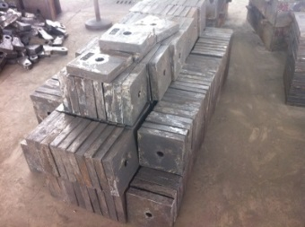 Liner o plato de molino de bolas para la industria minera