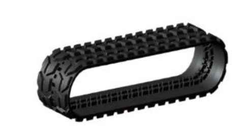 ¿Cómo damizas las pistas de goma?