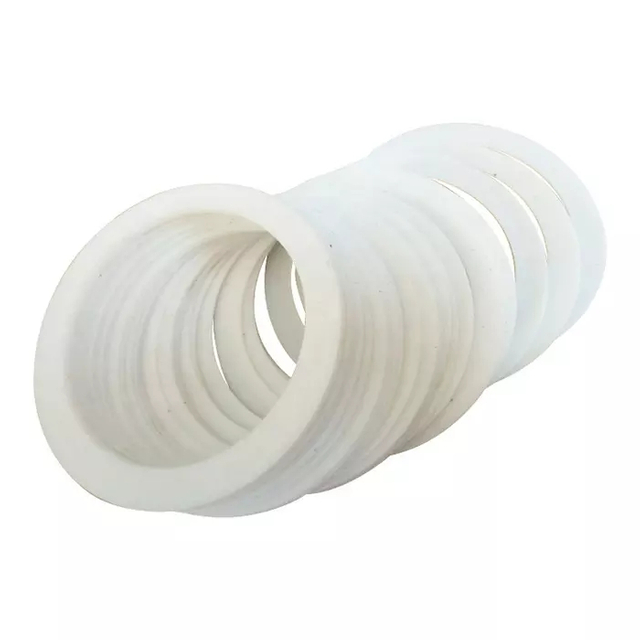 Junta de teflón personalizada de ptfe de brida de anillo plano de anillo caliente
