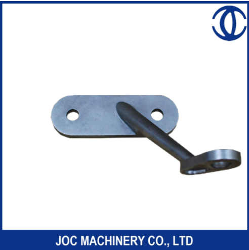 Accesorios para la pared de la pared de la cortina de vidrio fundido de un solo brazo